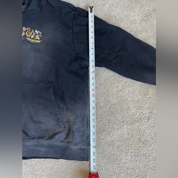 Rip N Dip graphic oversized black/grey hoodie - Picture 4 of 5